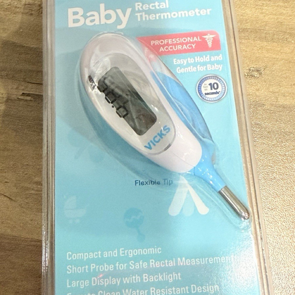 VICKS Baby Rectal Thermometer for Infants- New